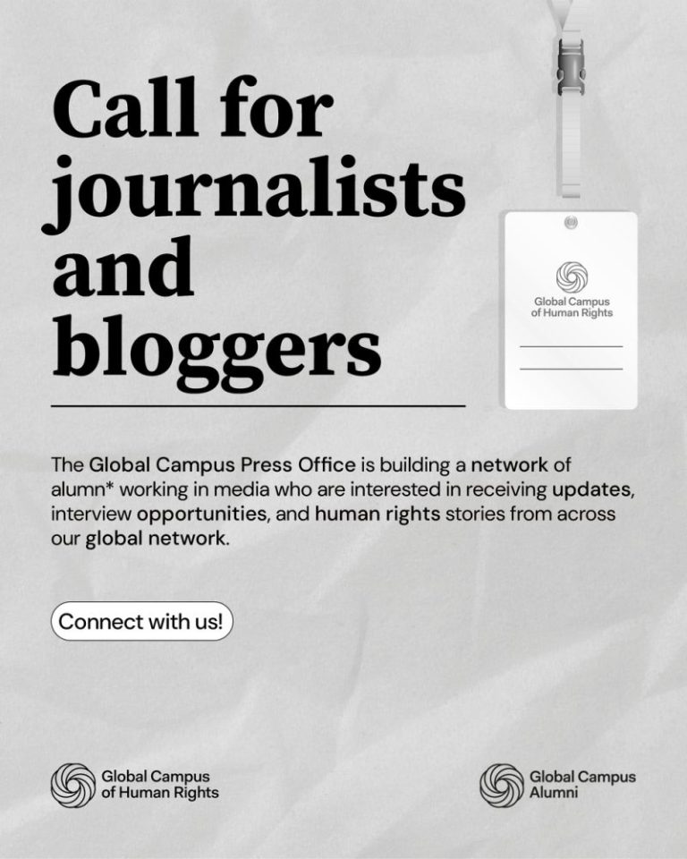 Calling for Alumni Working in Media and Journalism
